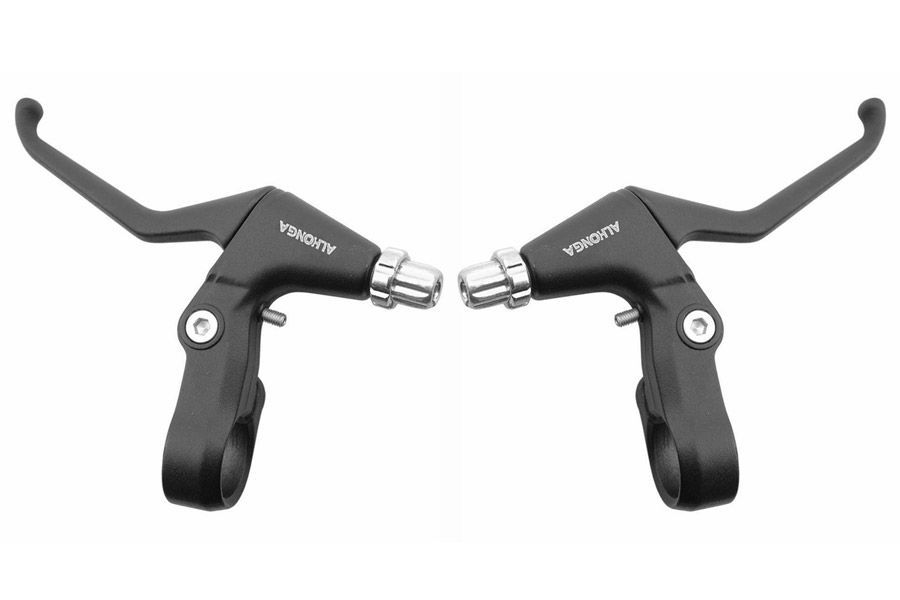 Alhonga - 3 Set finger Lever Brake V-Brake Black