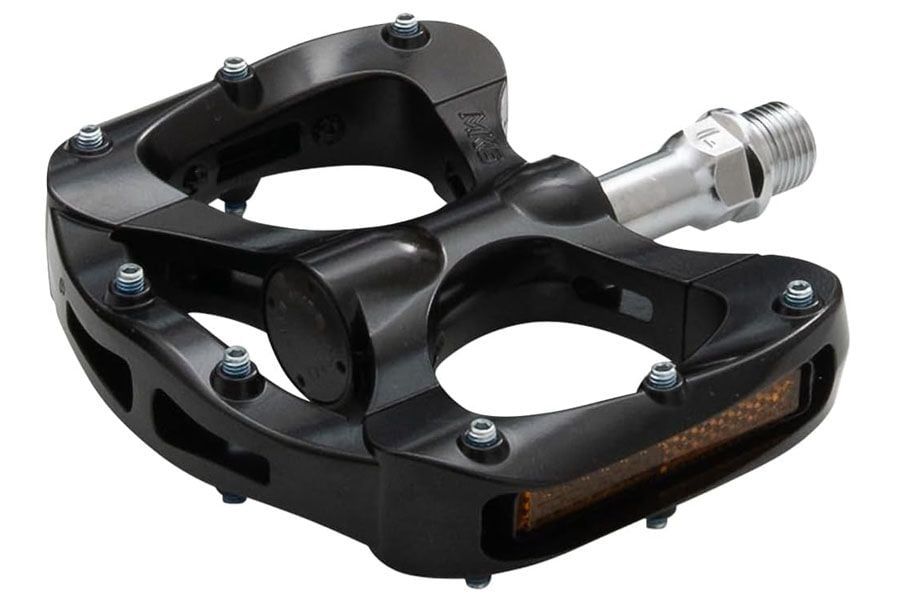 Genuine MKS XC-III Style Bear Trap Pedals Silver 1/2" Pairs Old