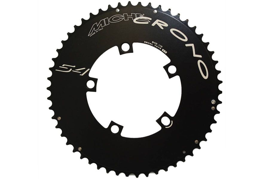Miche Crono BCD 110mm Chainring - Black at Santafixie