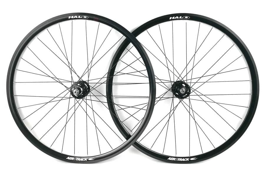 Halo Aerotrack Fixie Bike Wheelset Black