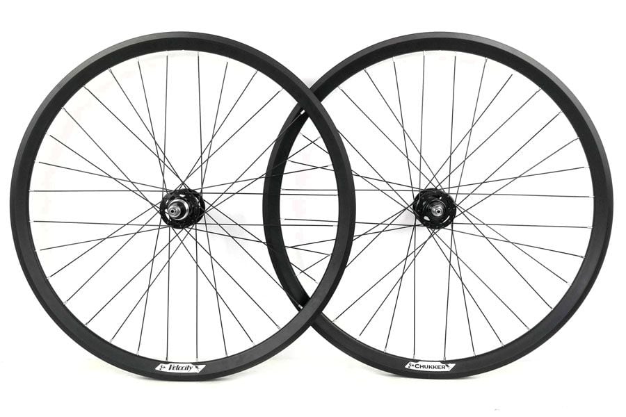 Velocity Chukker Bike Wheelset Black