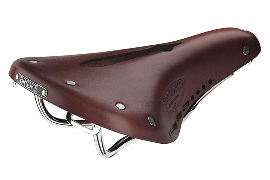 Brooks B17 Carved Short Saddle brown for your bike