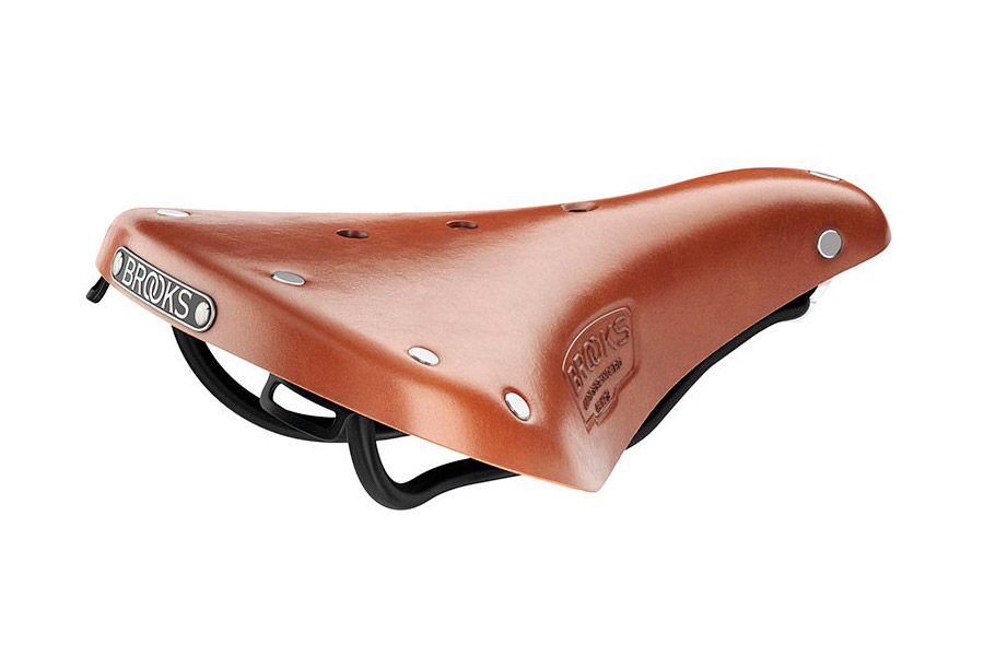 Brooks b17 titanium honey best sale
