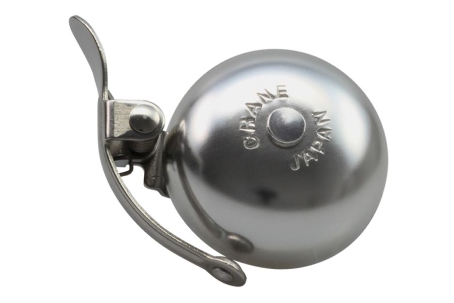 Crane Mini Suzu Bell silver for your bike