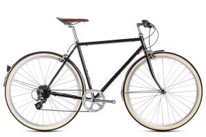 6KU Odyssey 8 Speed ​​CityBike - Delano Black