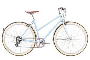 Bicicleta Urbana Mujer 6KU Odessa 8V Maryland Blue