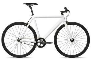 6KU Track Bike - White