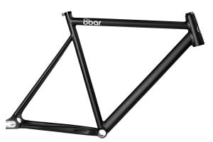 8bar KRZBERG v7 Singlespeed Frame - Zwart