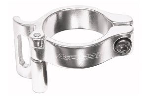 Massi Seat Clamp derailleur 28.6mm - Silver