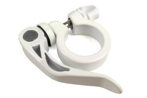 Collier de selle Ges QR 31,8 mm Blanc