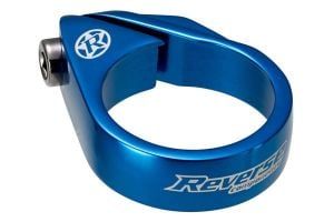 Reverse Bolt Seat Clamp 34.9mm - Blue