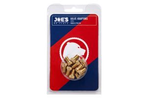 Adaptateur de valve Joe's No-flats Schrader/Presta 10 unités Or