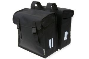 Basil Mara XXL Double Pannier Bag - Black