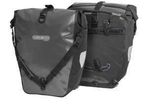 Ortlieb Back-Roller Classic QL2.1 Pannier Bags 20L Rear Wheel x2 - Asphalt