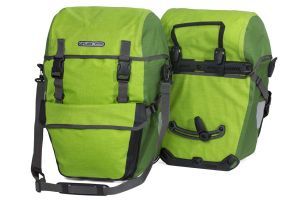 Ortlieb Bike-Packer Plus Gepäckträgertaschen 21L x2 - Grün