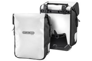 Ortlieb Sport-Roller City QL1 Gepäckträgertaschen 12,5L x2 - Weiß