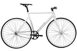 Bicicletta fixie Santafixie Raval All White 30mm
