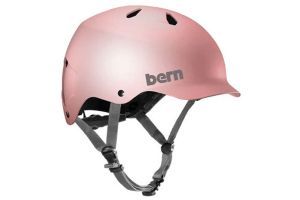 Bern Watts Classic Cykelhjelm Metallic Rose Gold