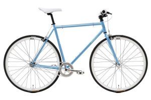 Bici single-speed Csepel Royal 3 Blu