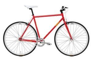 Csepel Royal 3 Single-speed fiets Rood