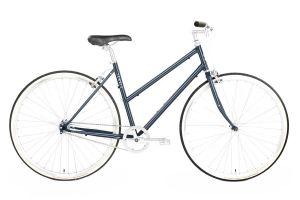 Temple Cycles Step Through Single-speed cykel Slate Blue