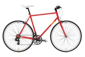 Bicicletta da città Csepel Torpedo 3 1.0 Rosso