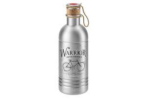 Elite Eroica Alu Warrior Trinkflasche 600 ml - Silber