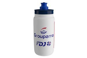 Elite Fly Groupama-FDJ Trinkflasche 550 ml - Weiß