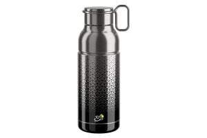 Elite Mia Tour de France Bidon 650 ml Roestvrij staal - Zilver