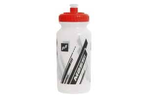 Massi Basic Water Bottle - Red/Transparent