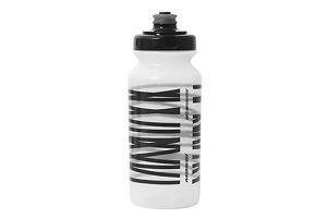 Massi Black Lines Water Bottle - Black/Transparent