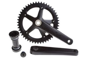 BLB Notorious Track 46T Crankset - Zwart