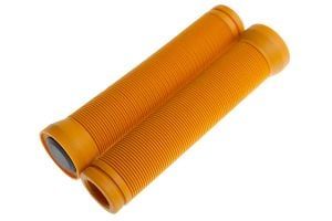 BLB Button Handlebar Grips - Orange