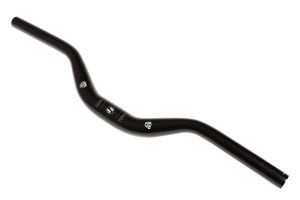 BLB Mini ME OS Riser Handlebar 31.8 mm - Black Brillo