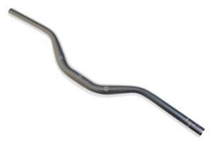 BLB Mini ME OS Riser Handlebar 31.8 mm - Silver