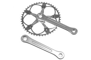 BLB Pista Vera Crankset - Zilver