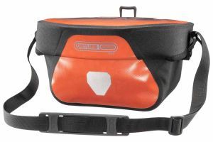 Ortlieb Ultimate Six Free Cykeltaske 5L Styr - Orange