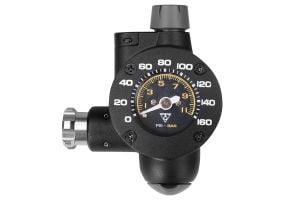 Topeak AirBooster G2 Pomp Druk meter CO2 - Zwart