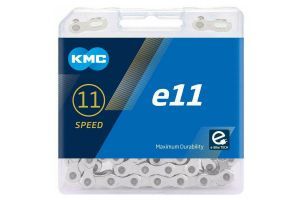 KMC e11 Chain 11S 122 Links - Silver