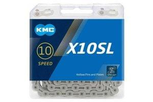 KMC X10SL Chain 10S 114 Links - Silver