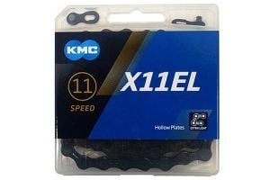 Chaîne KMC X11EL 11V 118 Maillons Noir