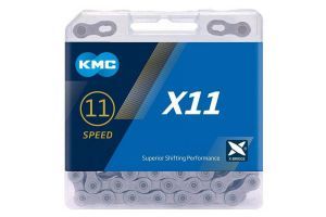 Catena KMC X11R 11V 118 Maglie Grigio