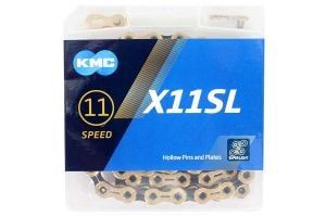 KMC X11SL Chain 11S 118 Links Black - Gold