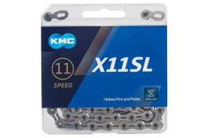 KMC X11SL Kæde 11-speed 118 Led - Sølv