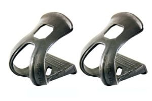 VP MTB Nylon Toe Clips without straps - Black