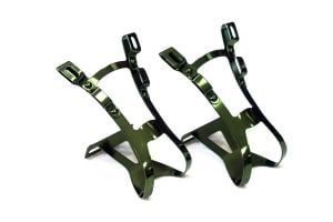 Steel Toe Clips - Green 