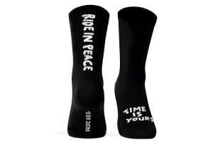 Calcetines Pacific and Co Ride In Peace Negro