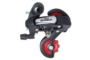 WG SunRun RD17A Index Rear Derailleur 6S - Black/Red