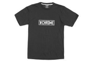 Chrome vandret logo-t-shirt - sort