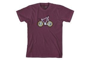 Camiseta Cinelli Pixel Bike Laser Lila